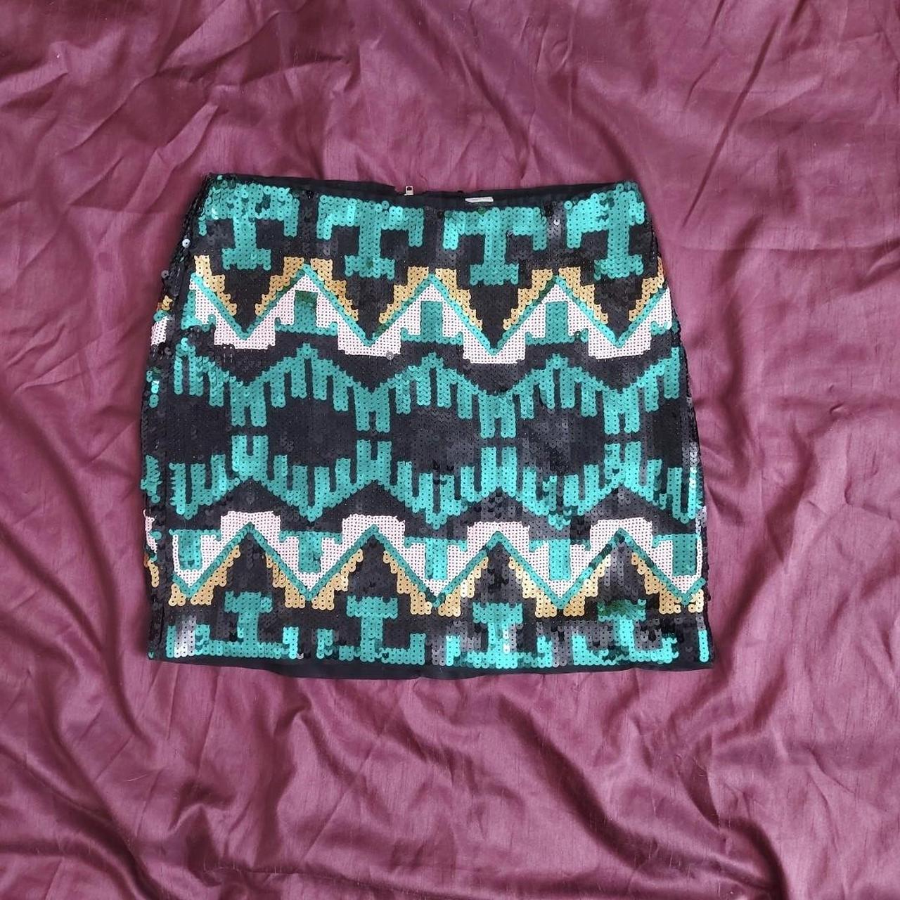 H&M Women's Multi Skirt Depop