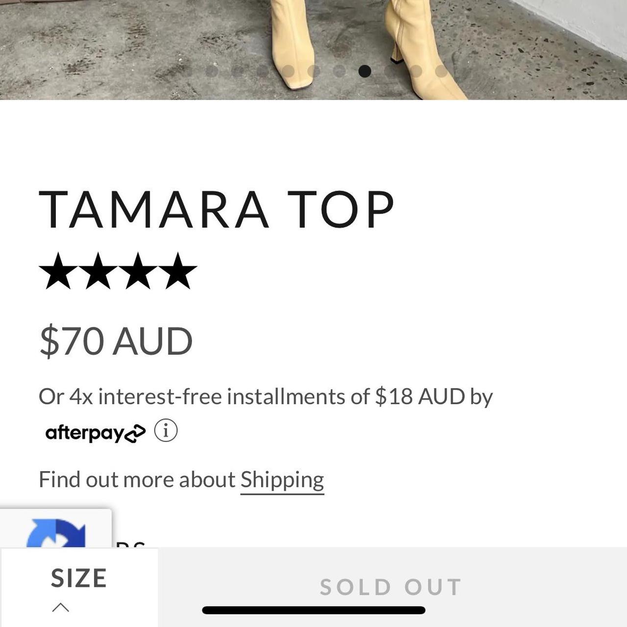 トップス Tamara WHITE HALTER TOP WITH METALLIC THREAD - Golden | ZARA United States