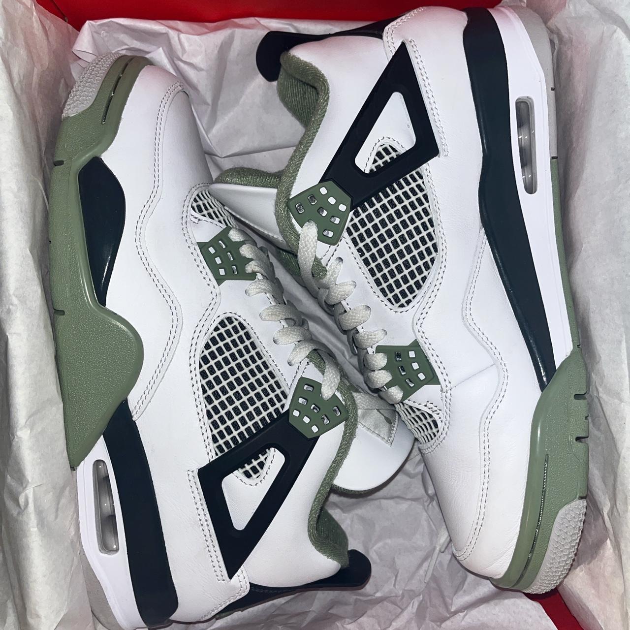 Wmns air Jordan 4 seafoams Size-9.5m(11w) #jordan... - Depop