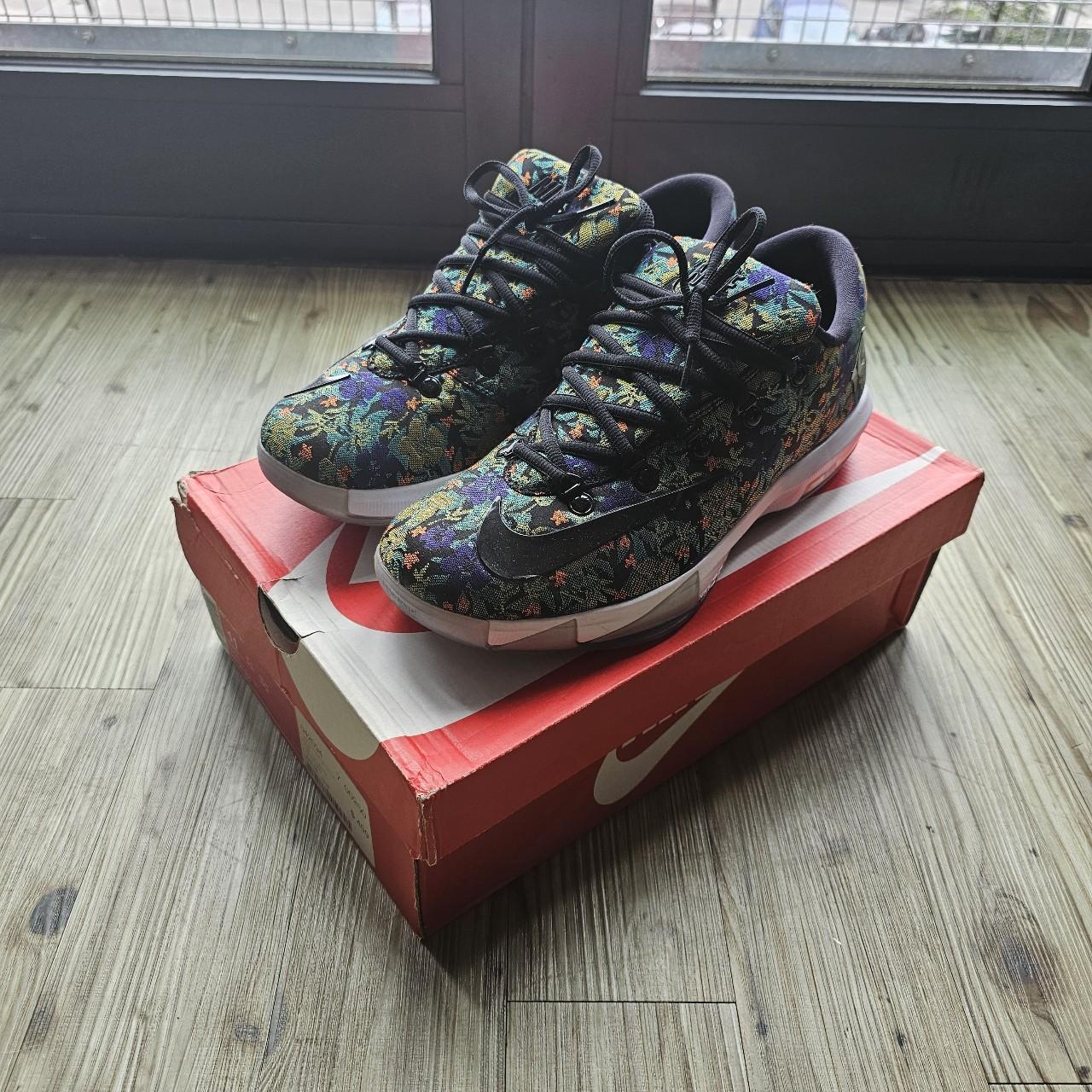 Nike KD 6 Floral Great condition worn a couple of. Depop