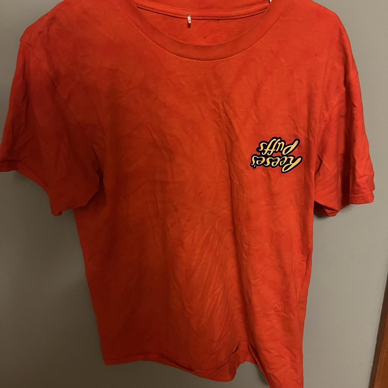 Travis Scott Men's Orange T-shirt | Depop