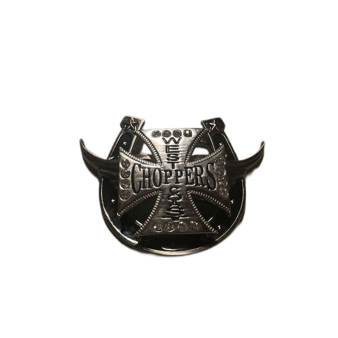 Dopest Y2K West Coast Choppers belt buckle , the...