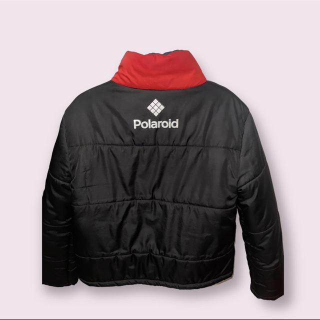 Polaroid shop bubble jacket