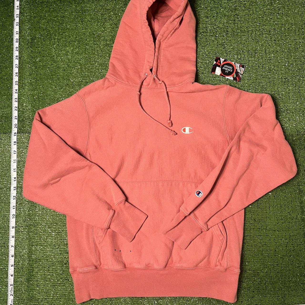 Salmon pink best sale champion hoodie