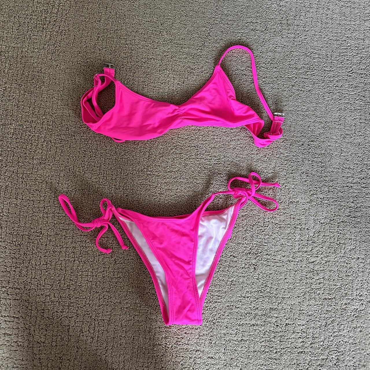 Women's Pink Bikinis-and-tankini-sets | Depop