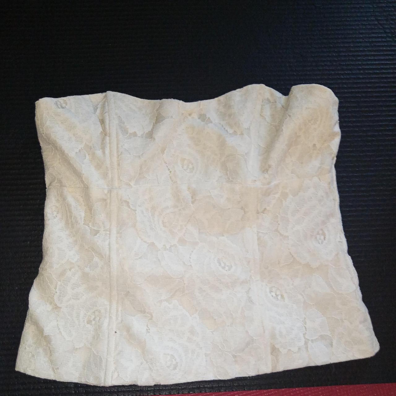 Source Unknown Women's Corset - Cream - L – Vinta… - image 1