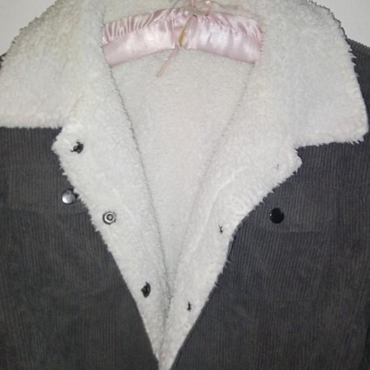 Source Unknown Women's Jacket - Grey/White - M – … - image 2