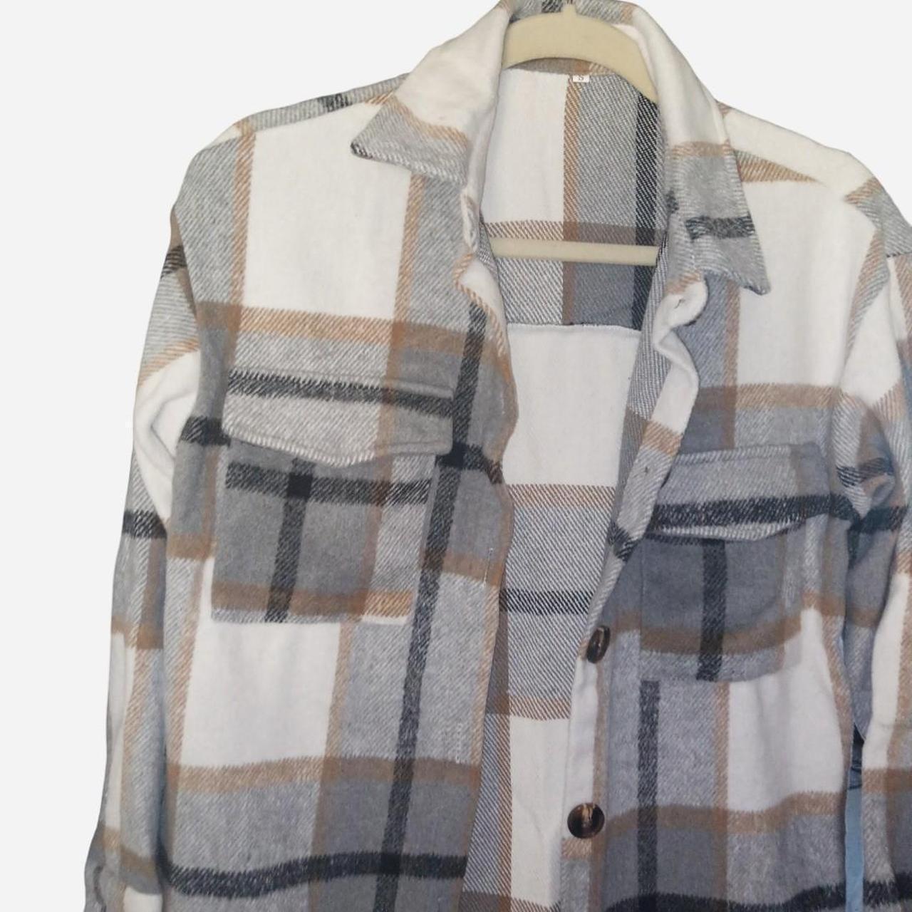 Source Unknown Women's Jacket - Grey/Tan - S – Ta… - image 3