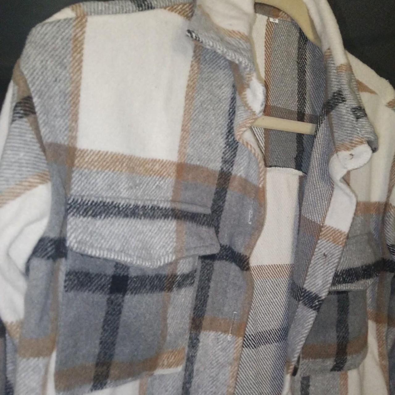 Source Unknown Women's Jacket - Grey/Tan - S – Ta… - image 4