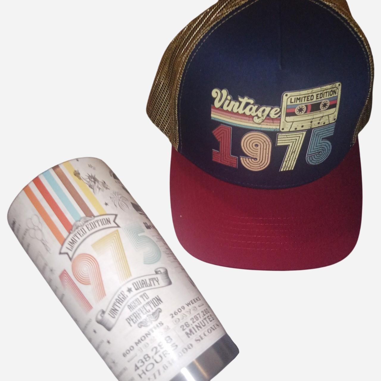 Source Unknown Men's Hat - Multi – set of "Vintag… - image 1