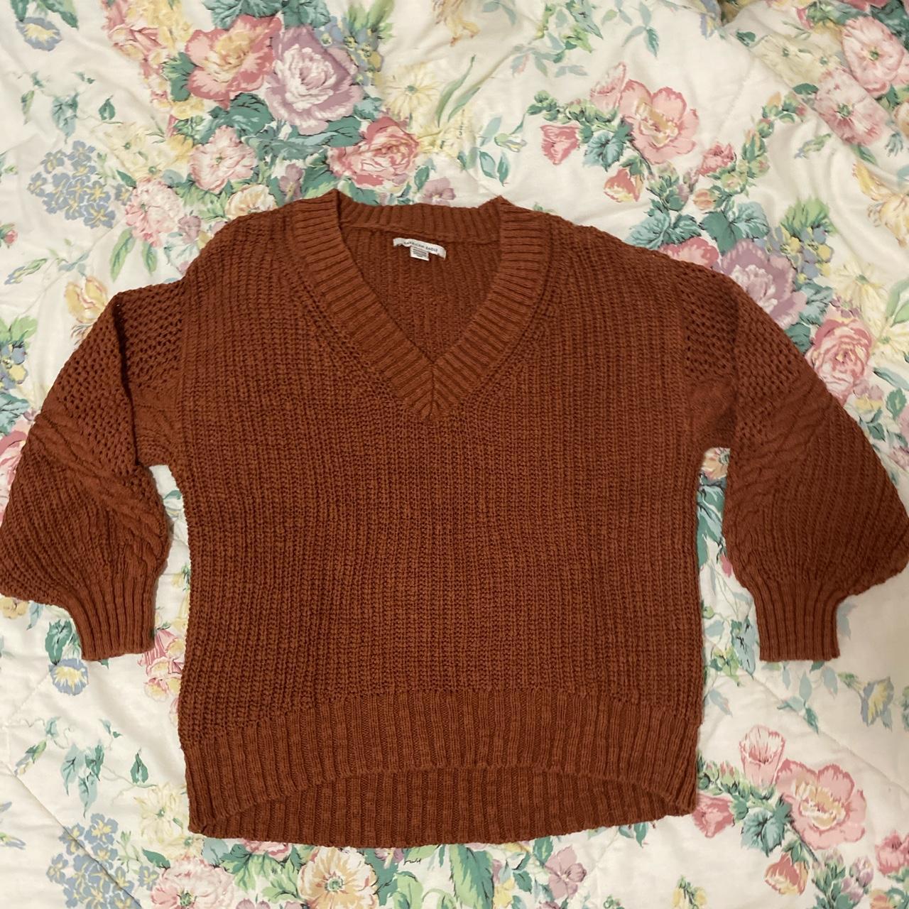 American eagle balloon sleeve sweater sale