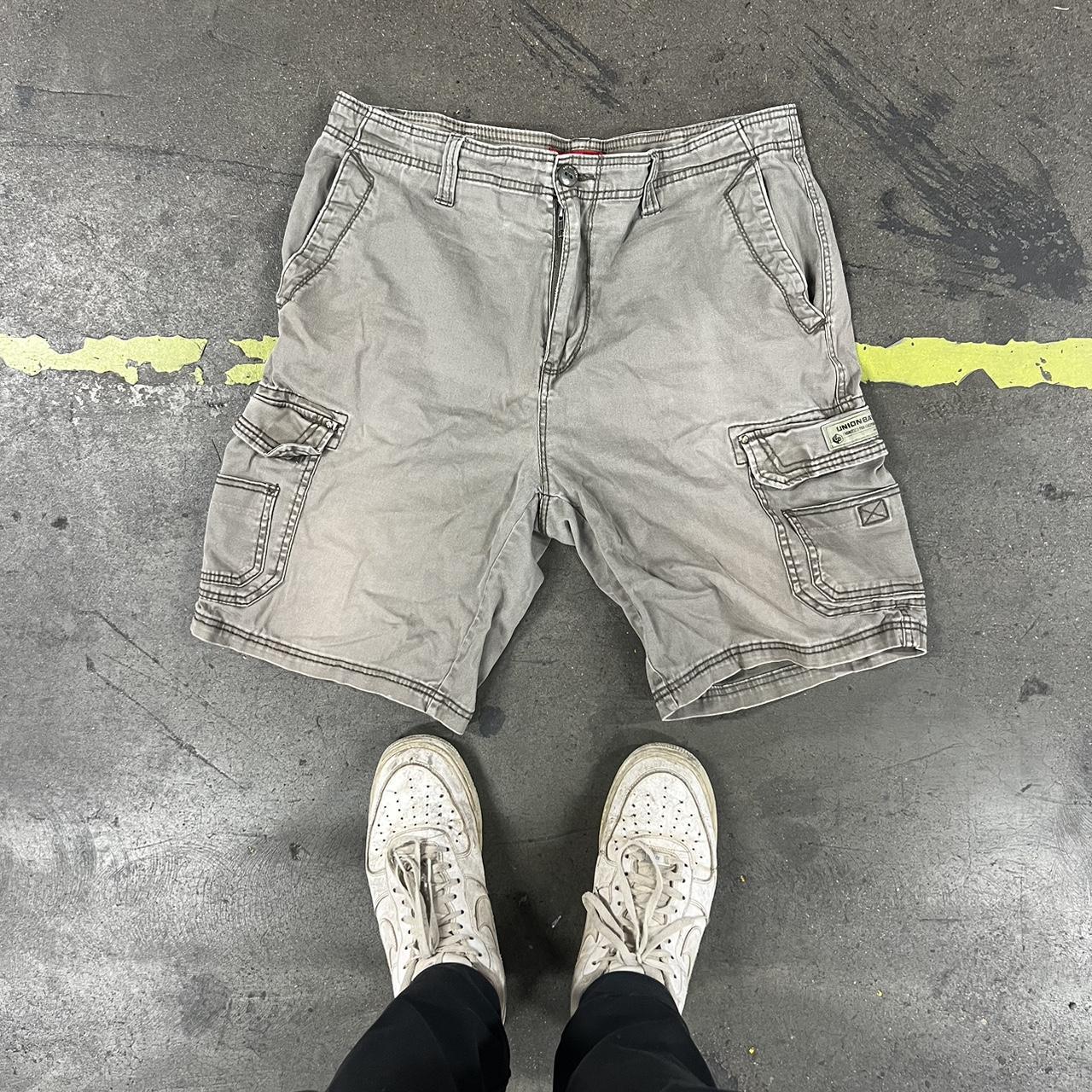 Nice faded union bay shorts Tagged 38 Good fit... - Depop