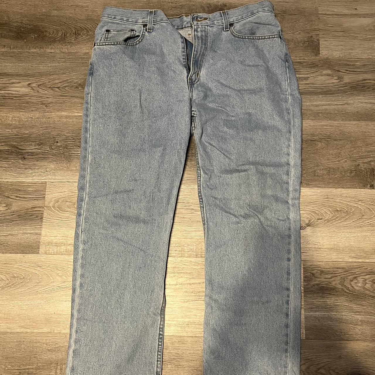 Men jeans George regular fit 34x30 barely used - Depop