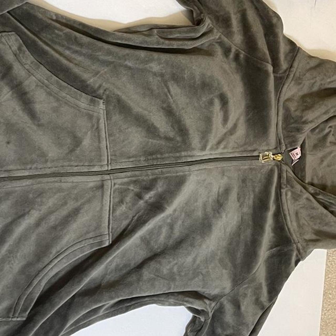 bedazzled zip up