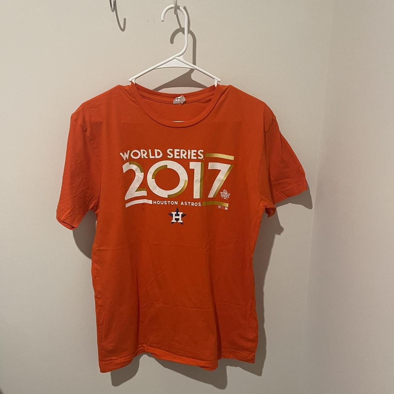 Houston Astros 2017 world series 3/4 sleeve shirt. - Depop