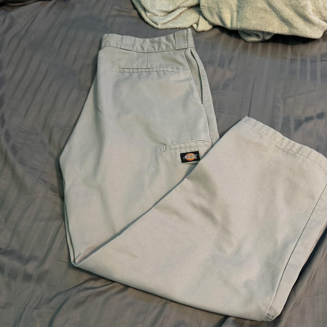 Light Grey Dickies Excellent condition 38x30 - Depop