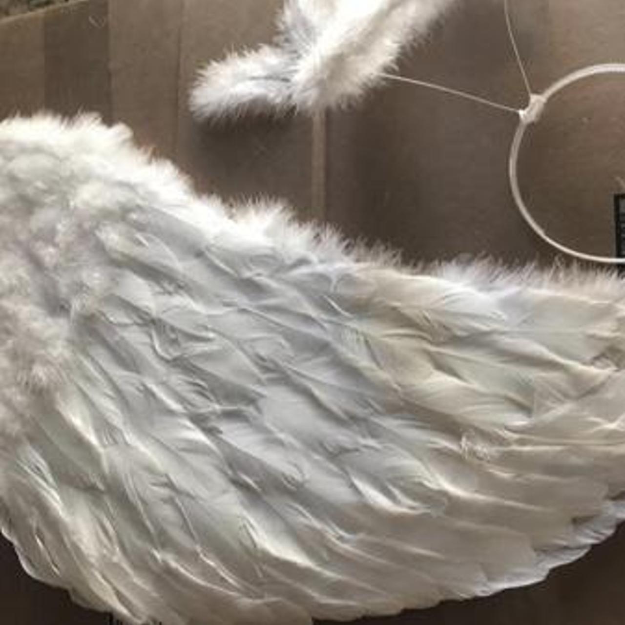 angel wings for cosplay purchased off amazon for... - Depop