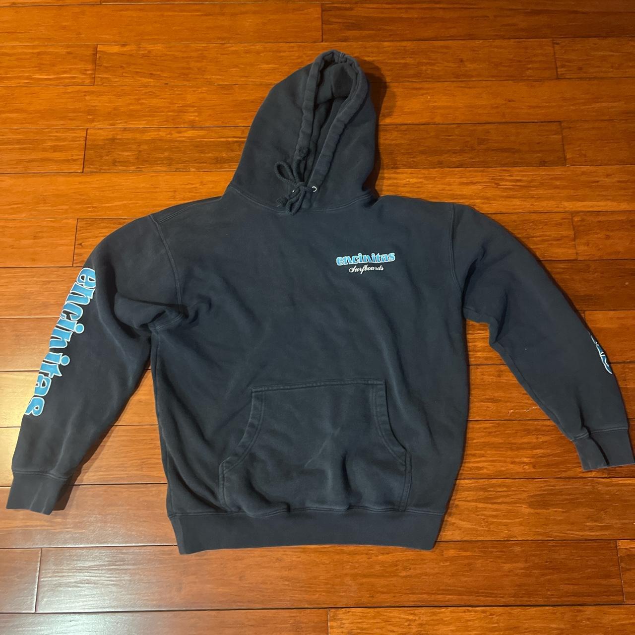 Size medium encinitas board shop hoodie. super cool... Depop