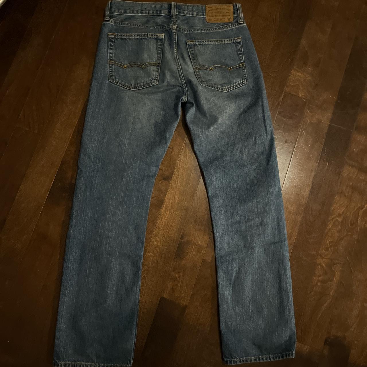 American Eagle Men's Blue Jeans Depop