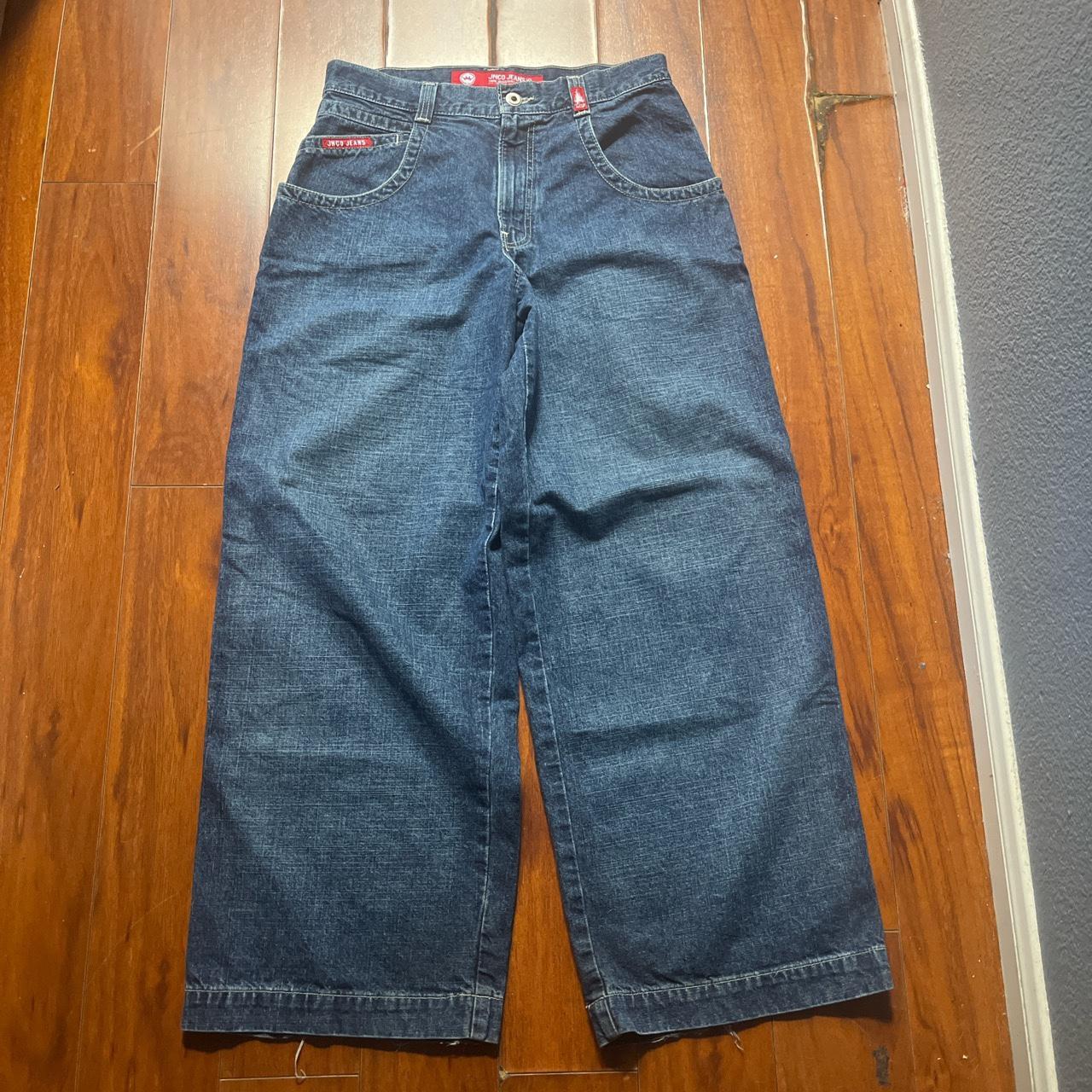 NO PAYPAL jnco tribal jeans 90’s tag size... - Depop