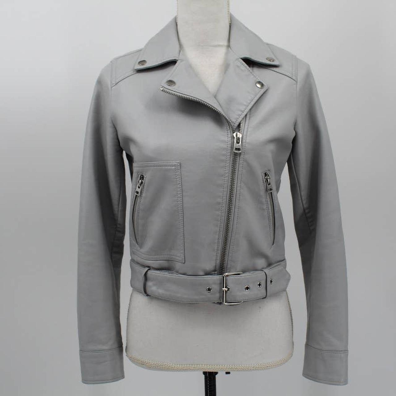 Topshop vegan hot sale leather jacket