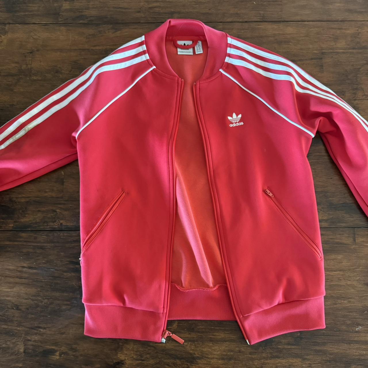 size xs adidas jacket - Depop