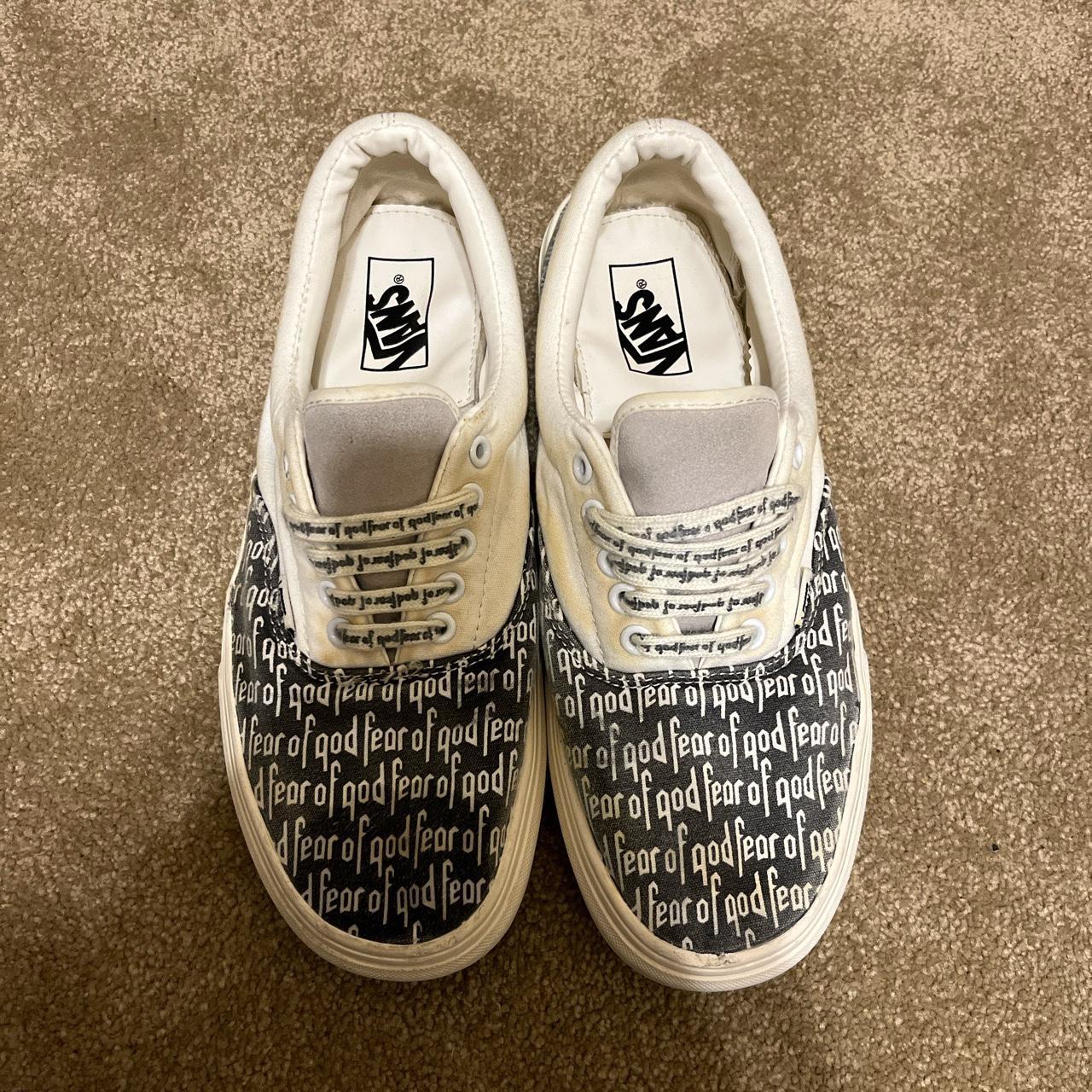 Fear of god vans Color is faded but that badly but... - Depop