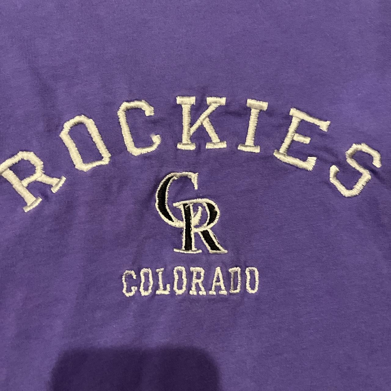 Super sick vintage Colorado Rockies shirt! Great - Depop