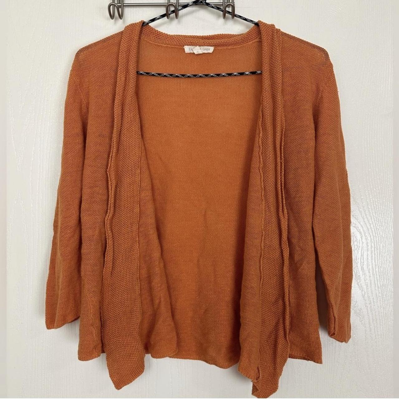 Eileen fisher clearance orange sweater