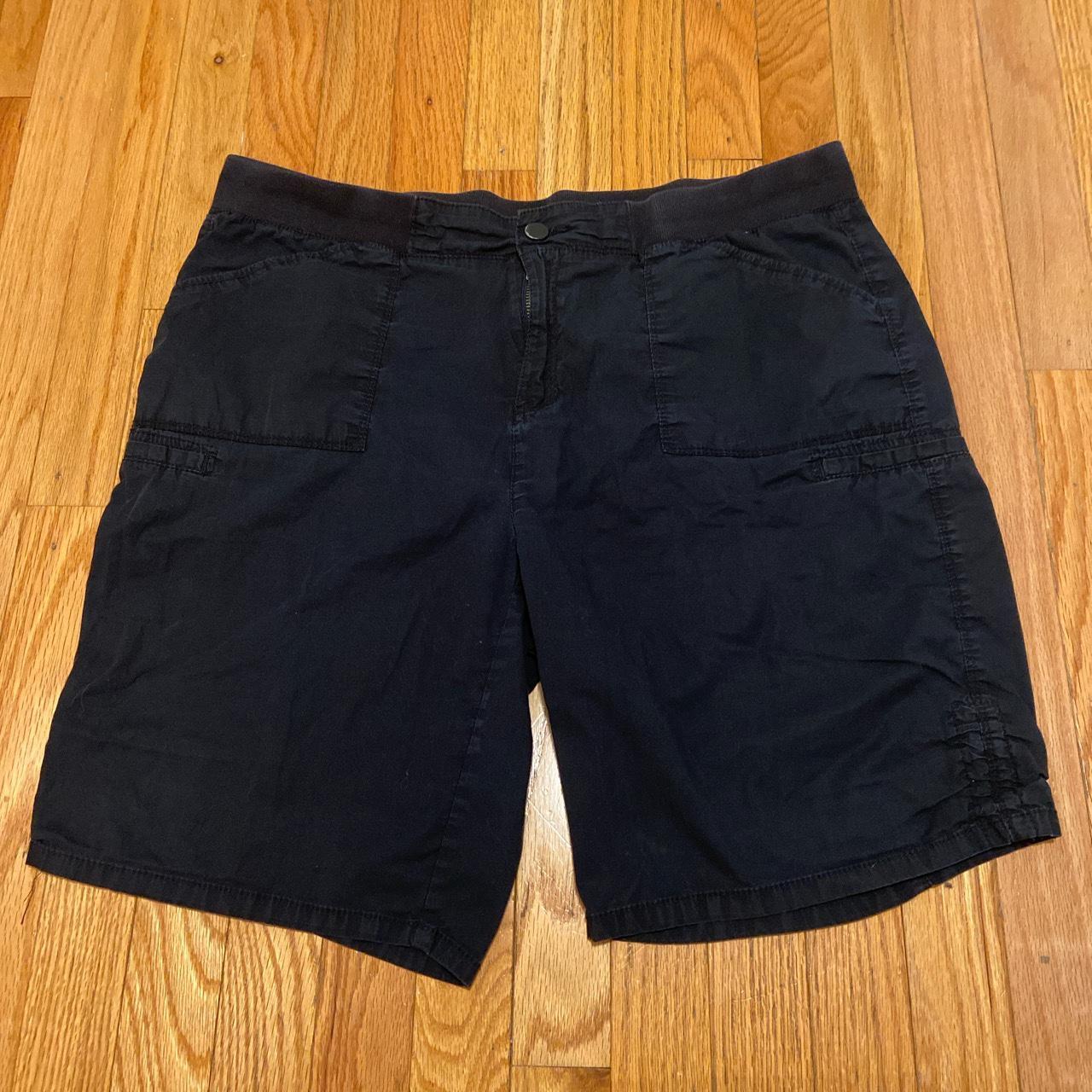 Indigo Black Shorts Great Northwest / 16 / Trying... - Depop