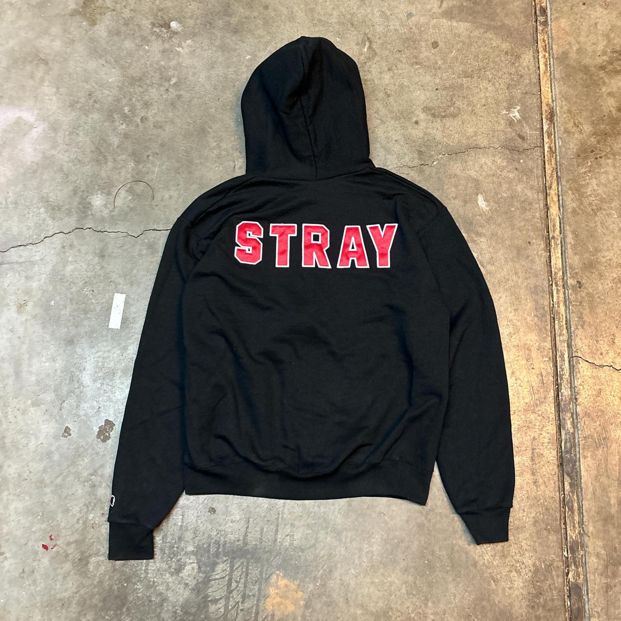 Stray Rats Champion Collab Zip Up, Size M, goes for