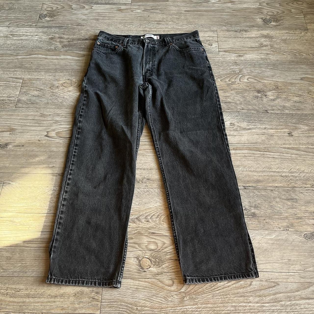 Levi's Men's Black Trousers | Depop