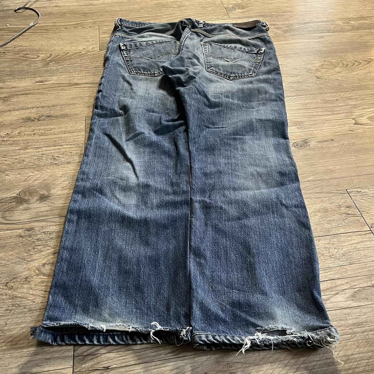 SICK VINTAGE DIESEL BEAUTIFUL FADED DISTRESSED JEANS... - Depop