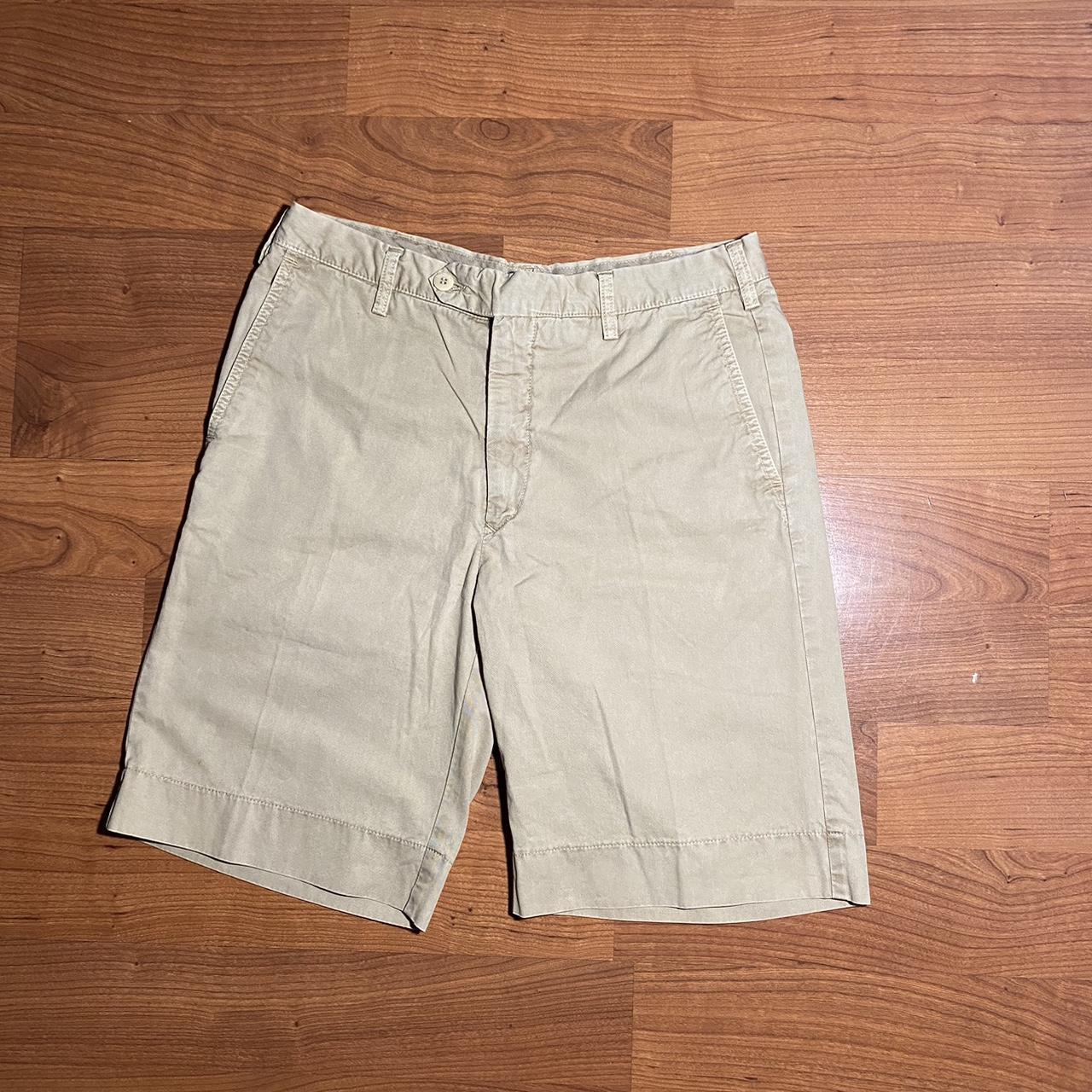 Men’s cargo shorts Size: 32” Color: tan Inseam: 9... - Depop