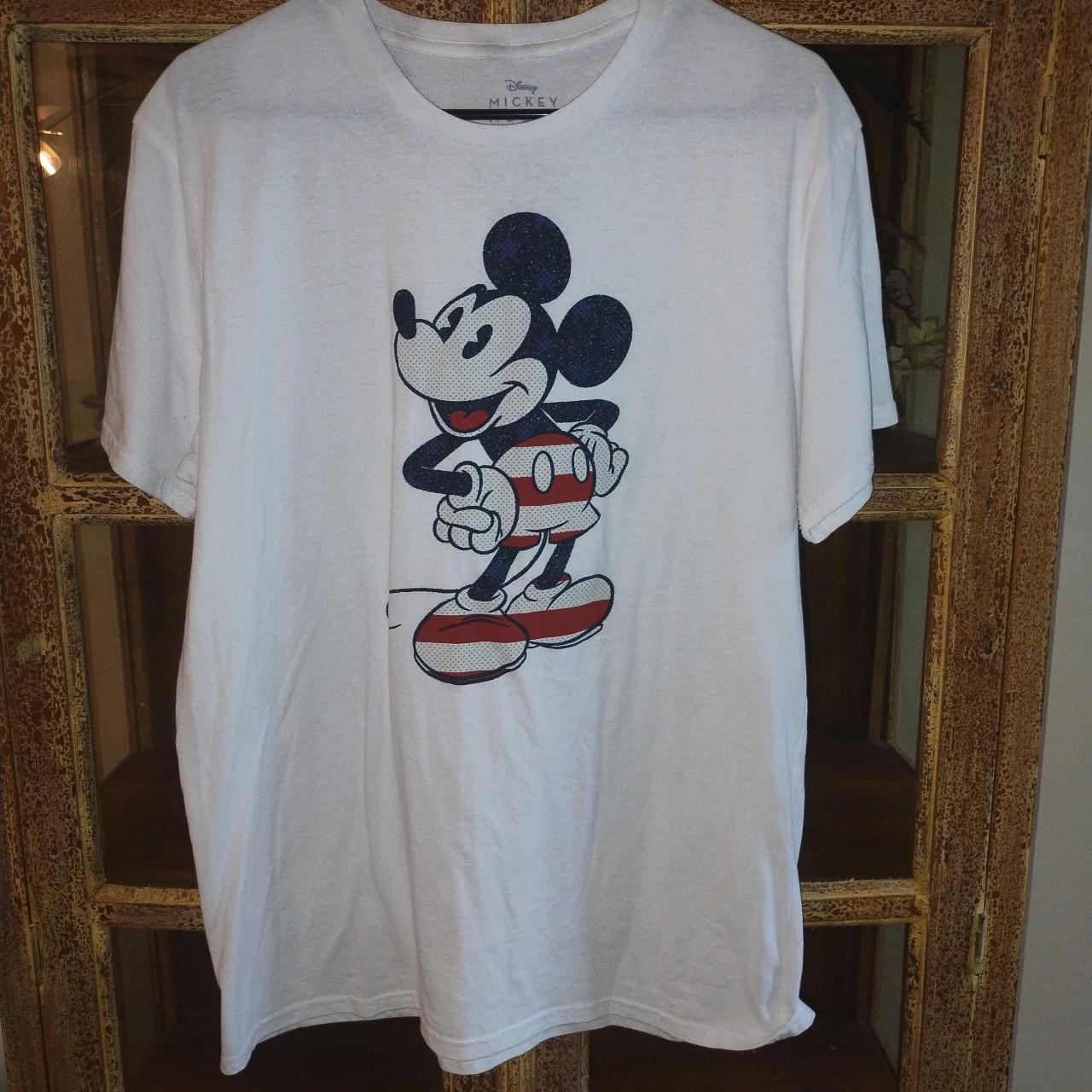 Disney Mickey mouse patriotic t shirt Large