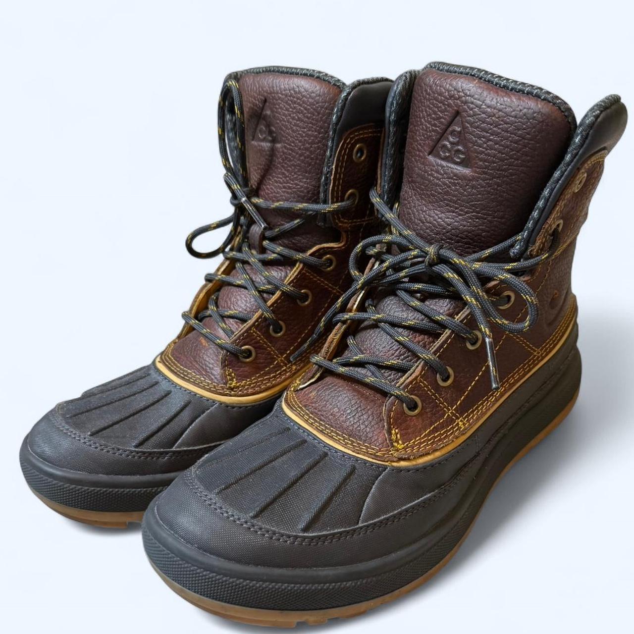 brown acg boots