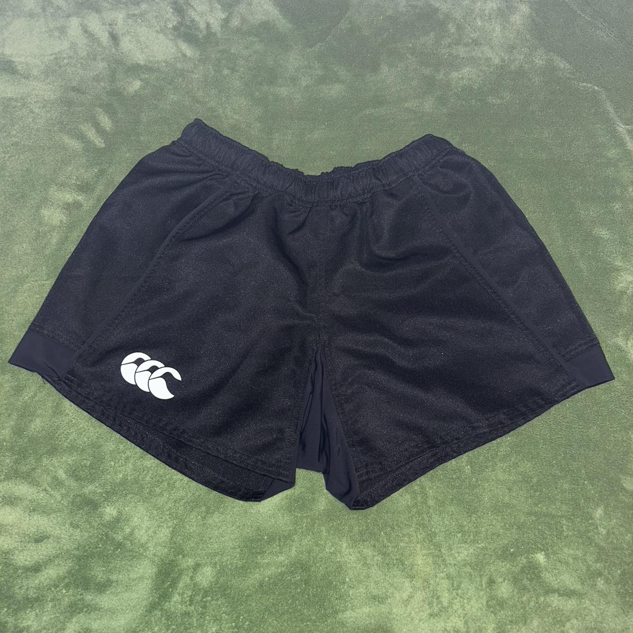 Canterbury Men's Black and White Shorts