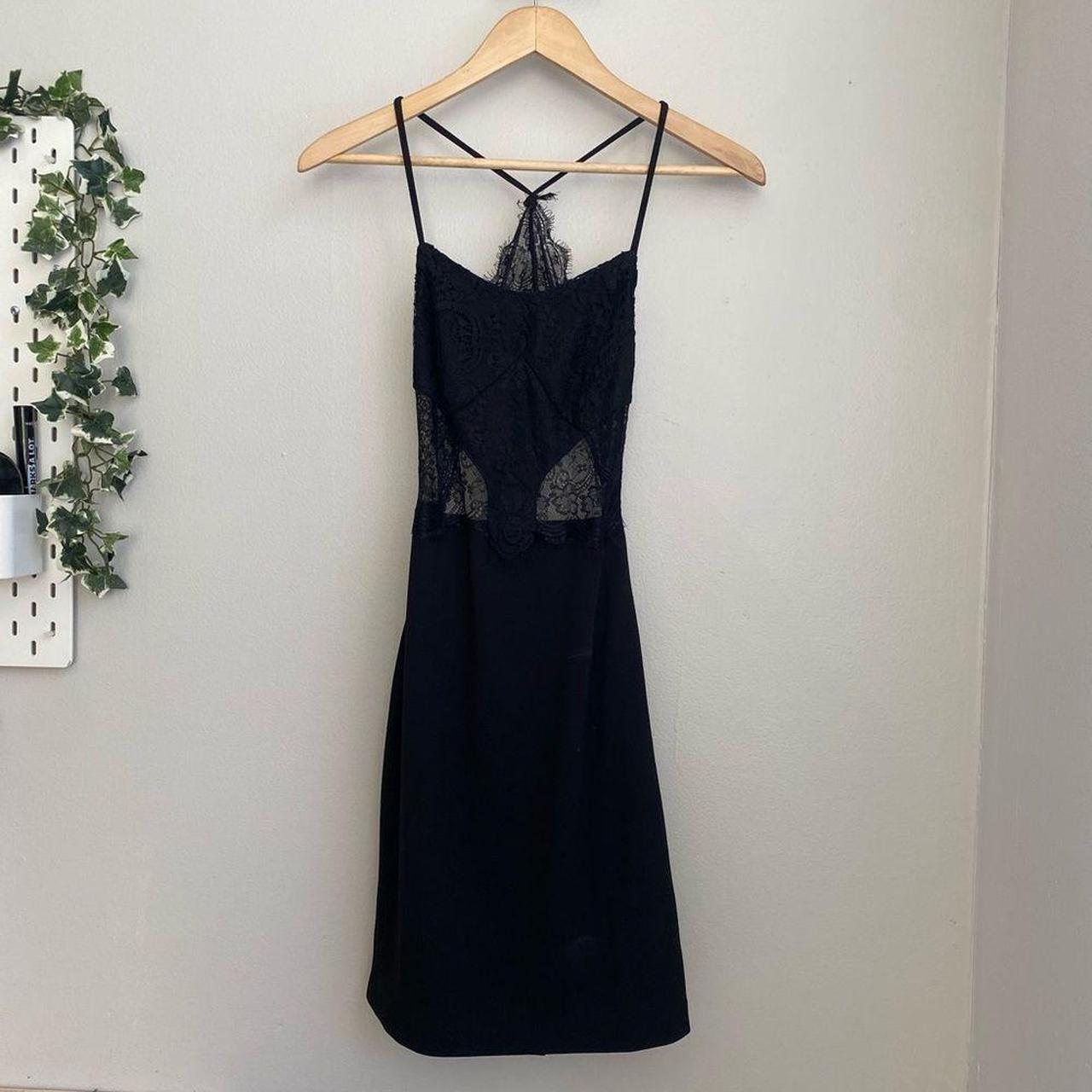 Tiger Mist Women's Black Dress | Depop