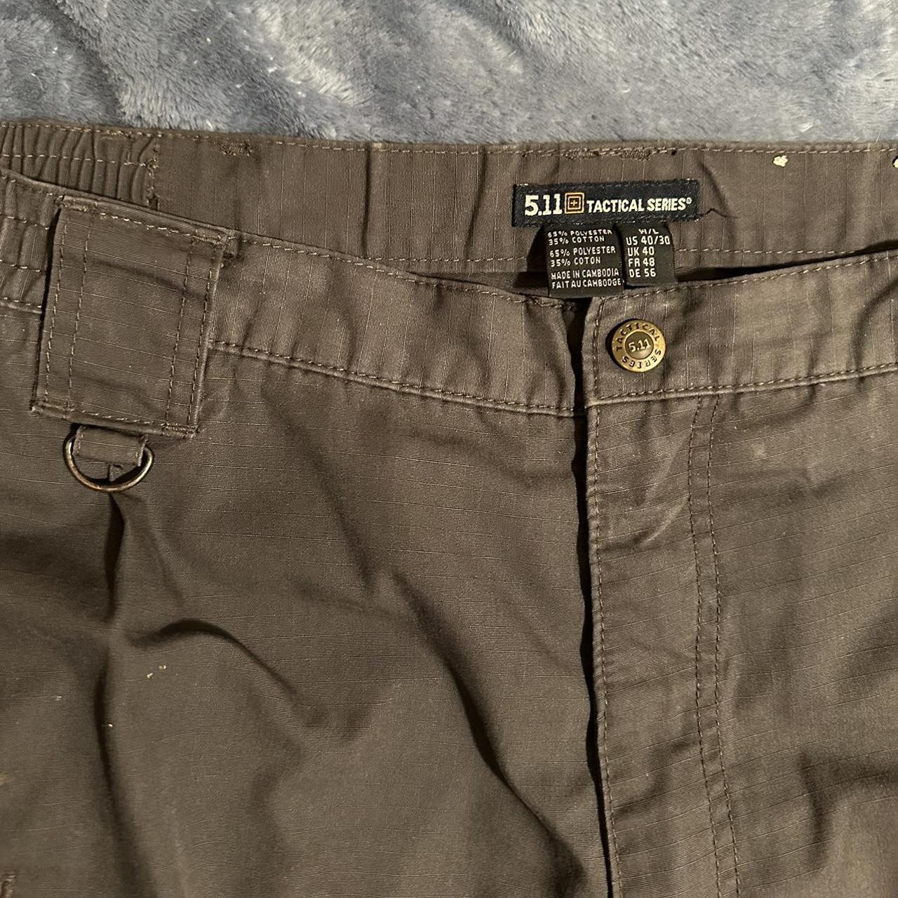 5.11 Tactical Men's Silver and Grey Jeans | Depop