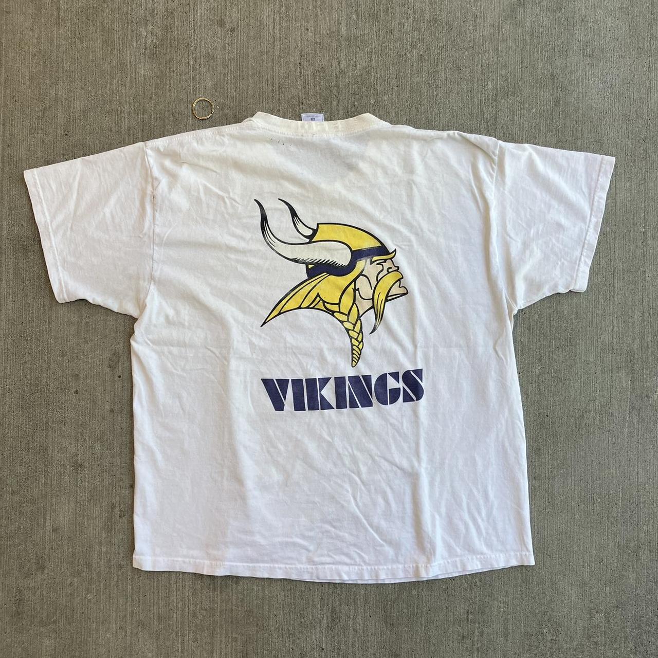 Small 90s Minnesota Vikings Shirtvintage Vikings Shirt90s 