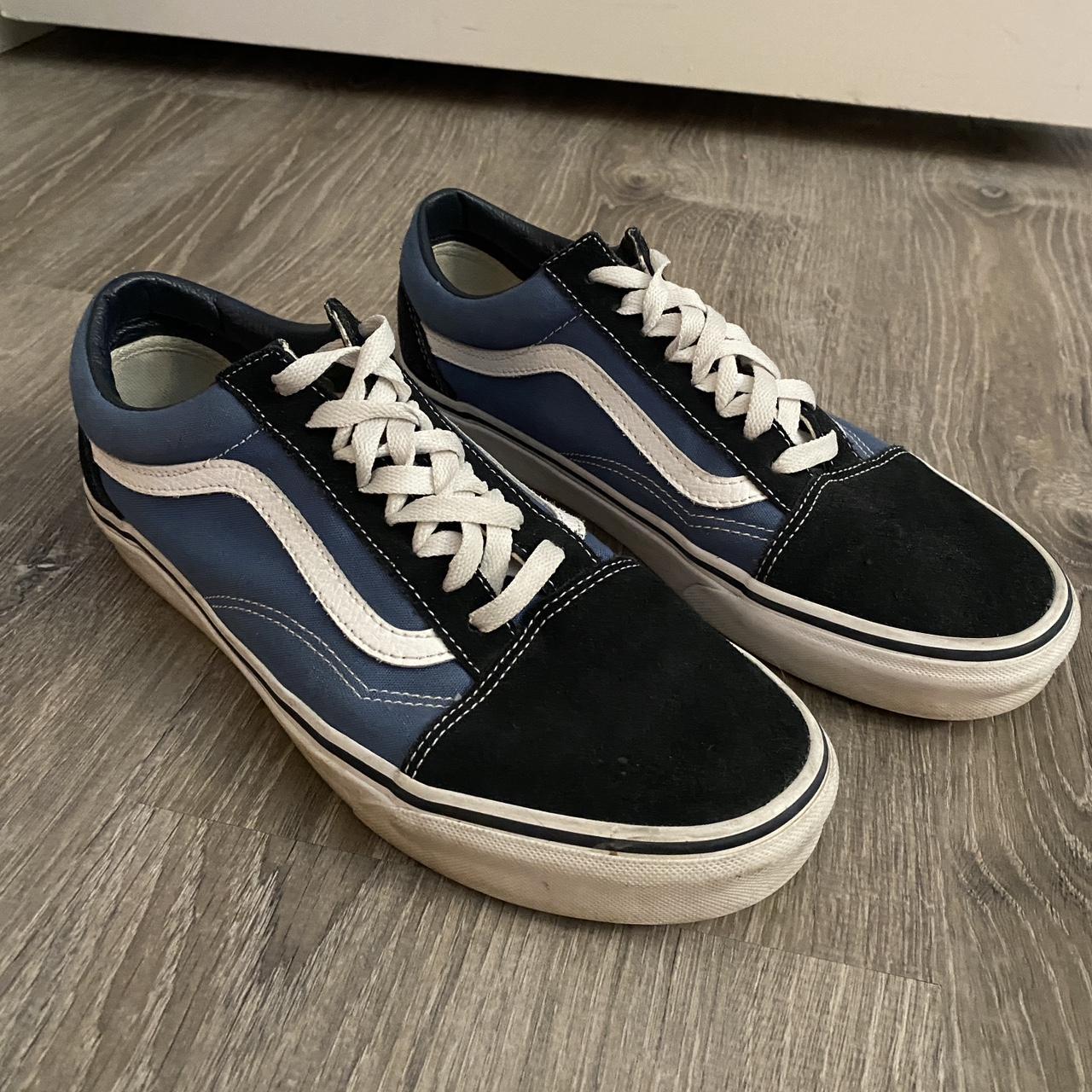 Vans old skool navy on sale mens