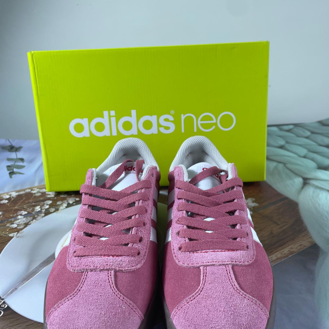 Adidas Neo Vl Court 2.0 Pink women shoes Brand new. Depop