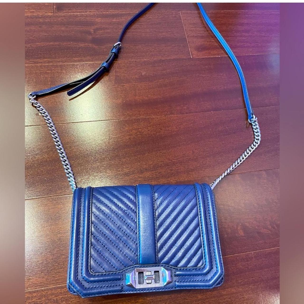 Rebecca Minkoff Vintage Blue Purse Depop