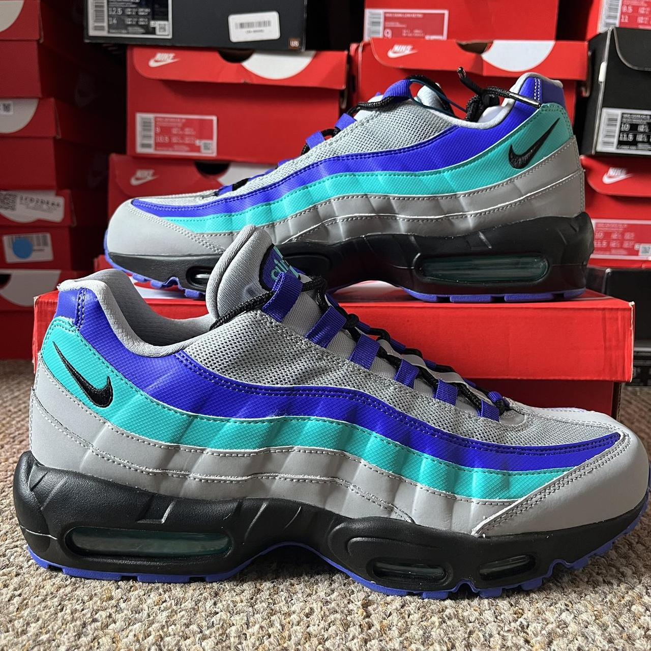 Nike air max 95 wolf grey grape hotsell