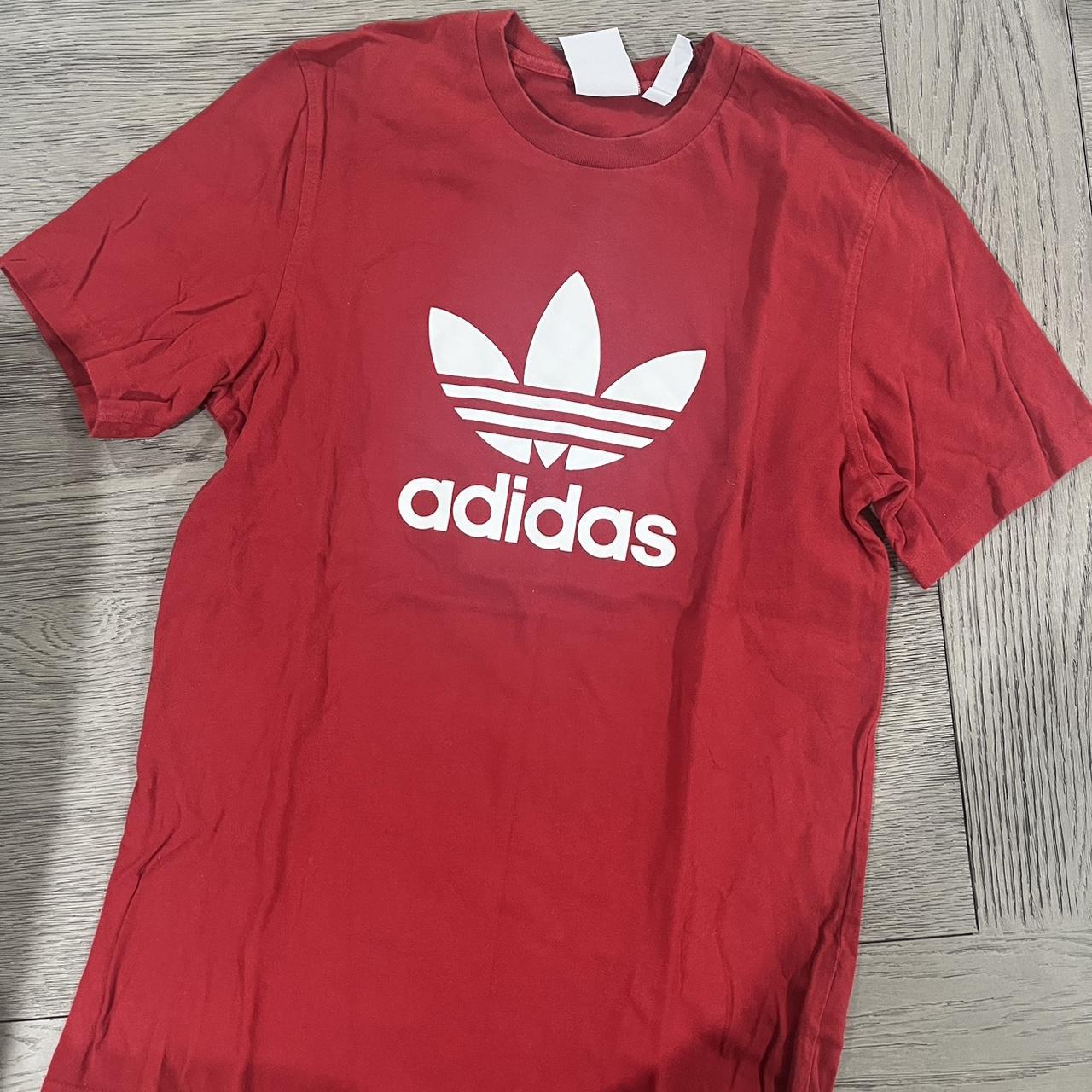 Adidas Men's Shirt - Red - M