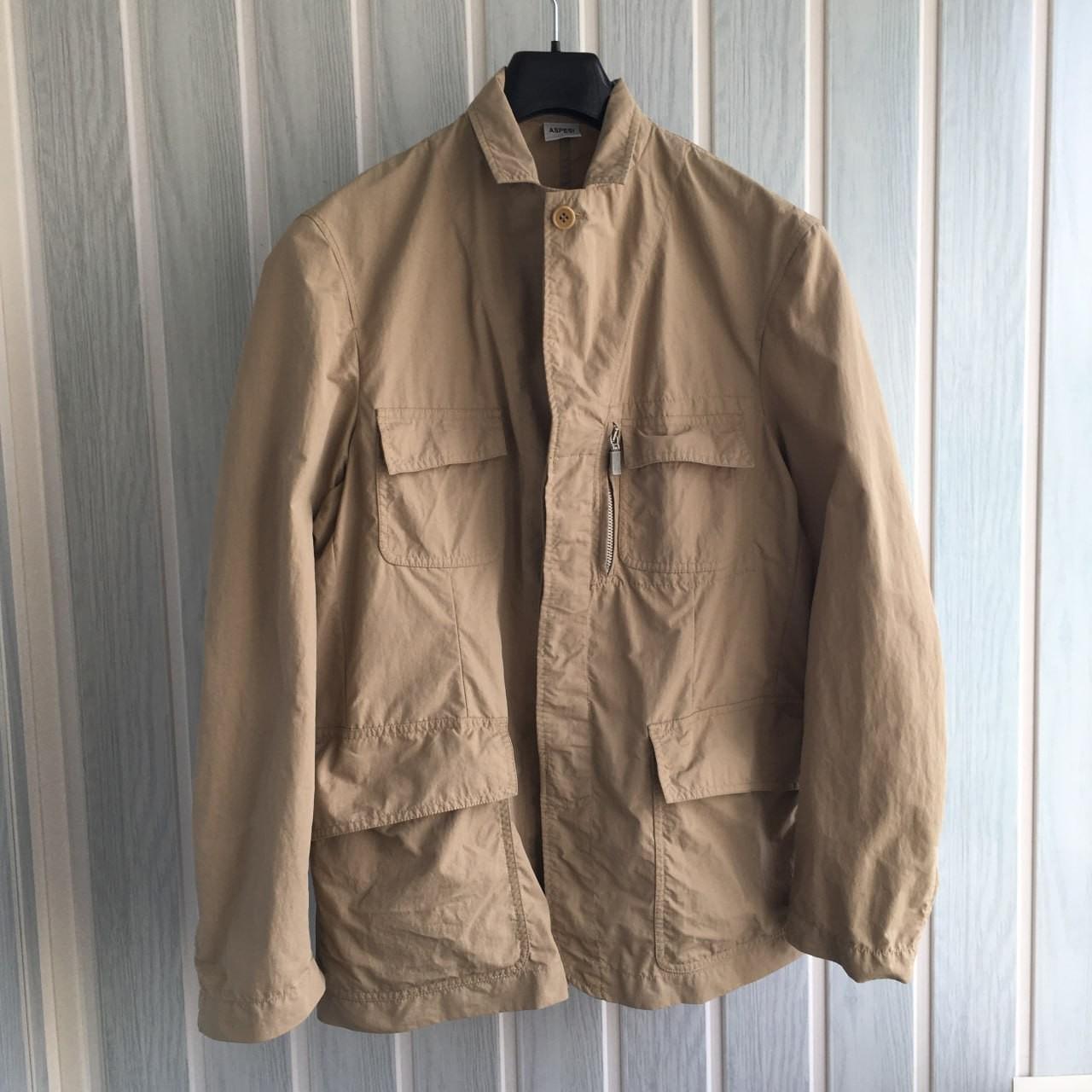 Alberto Aspesi Polyamid Blazer Style Coach Jacket... - Depop