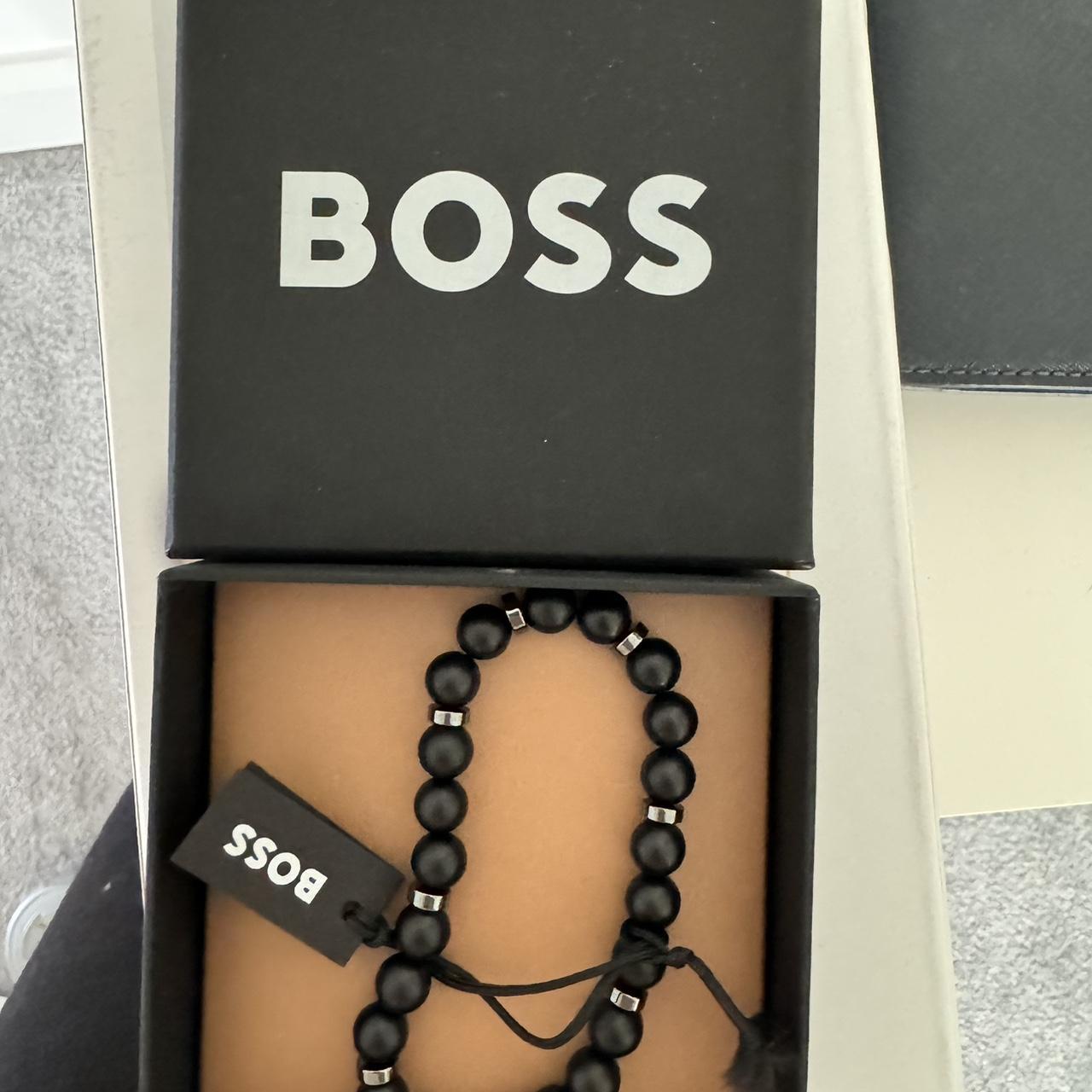 Boss men bracelet with Box New Never used Depop