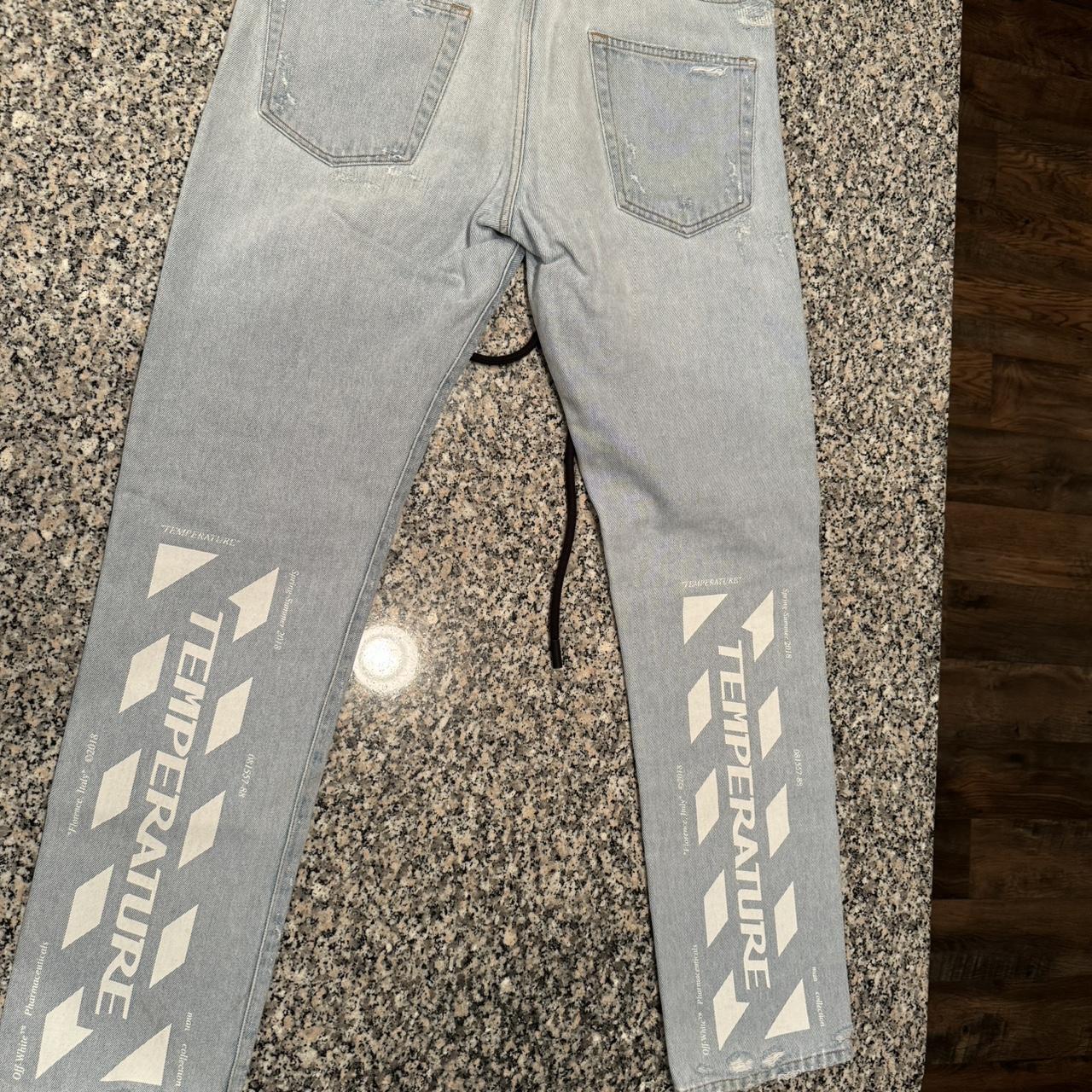 Off white x Temperature jeans Size 34