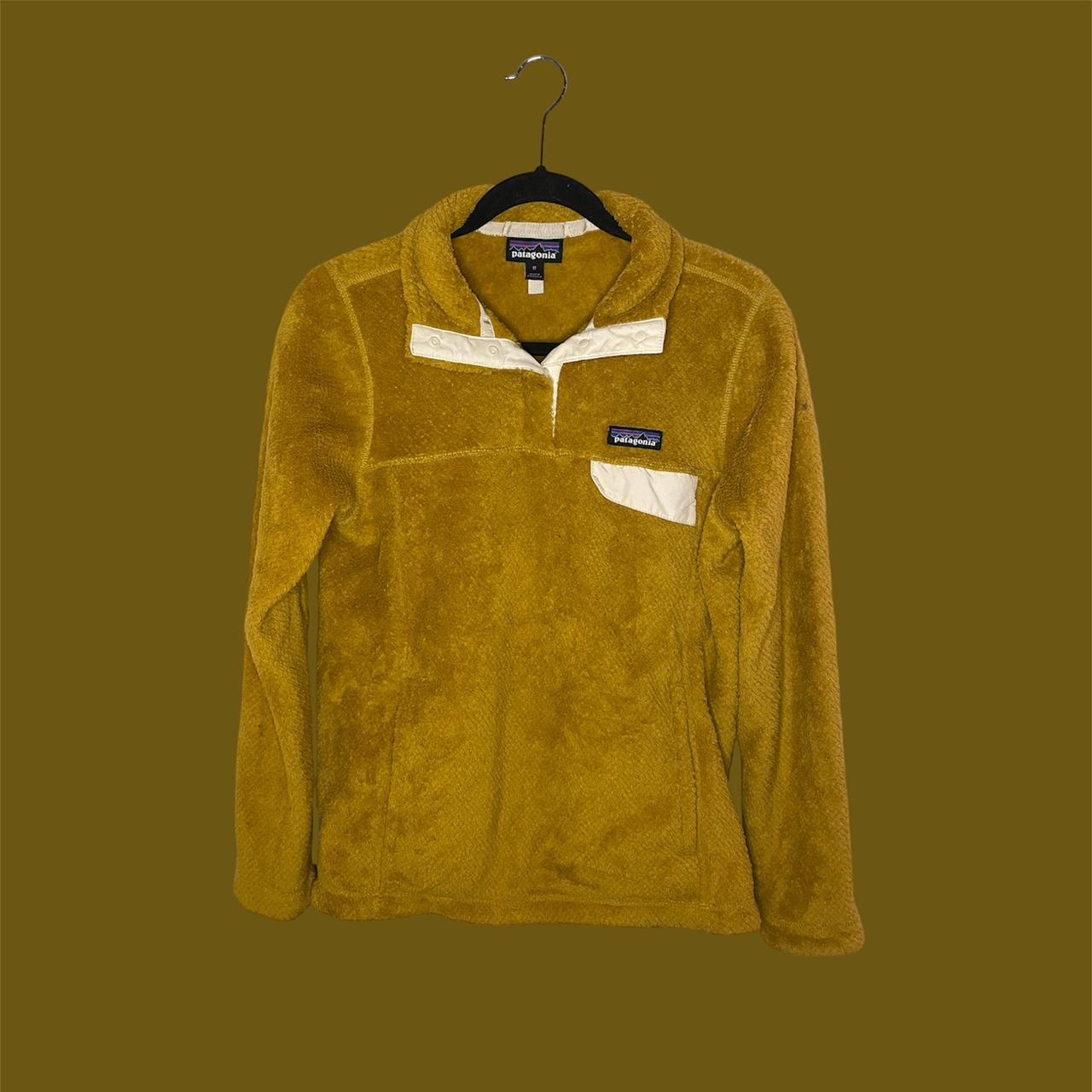 Patagonia mustard yellow jacket on sale