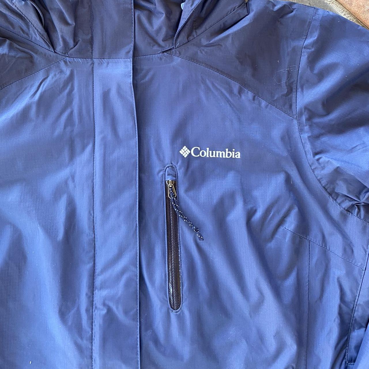 NWT Columbia Omni Tech Zip Up Jacket Depop   P0 